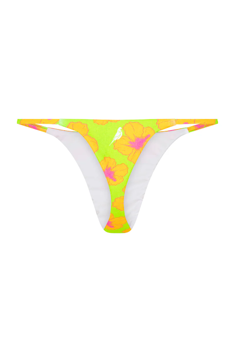 Bas Reef en Hibiscus Orange et Vert - Image 3