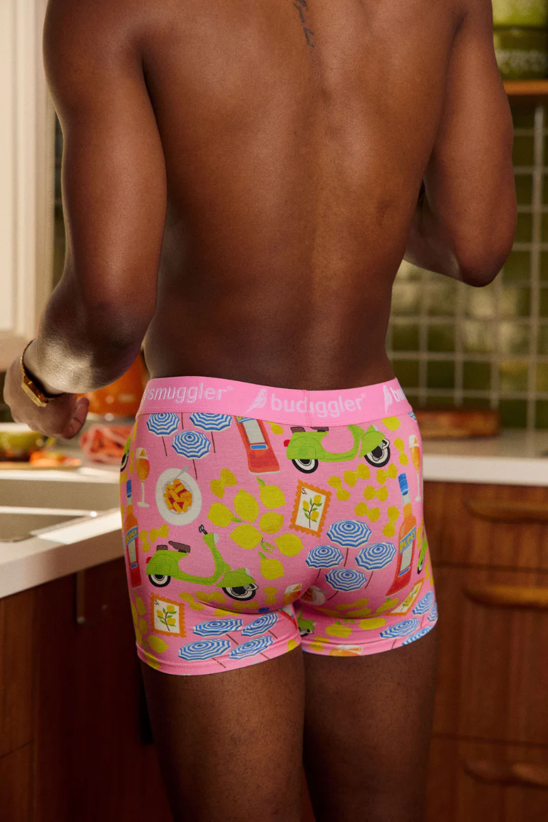 Boxer pour Hommes en Amalfi Rose - Image 3
