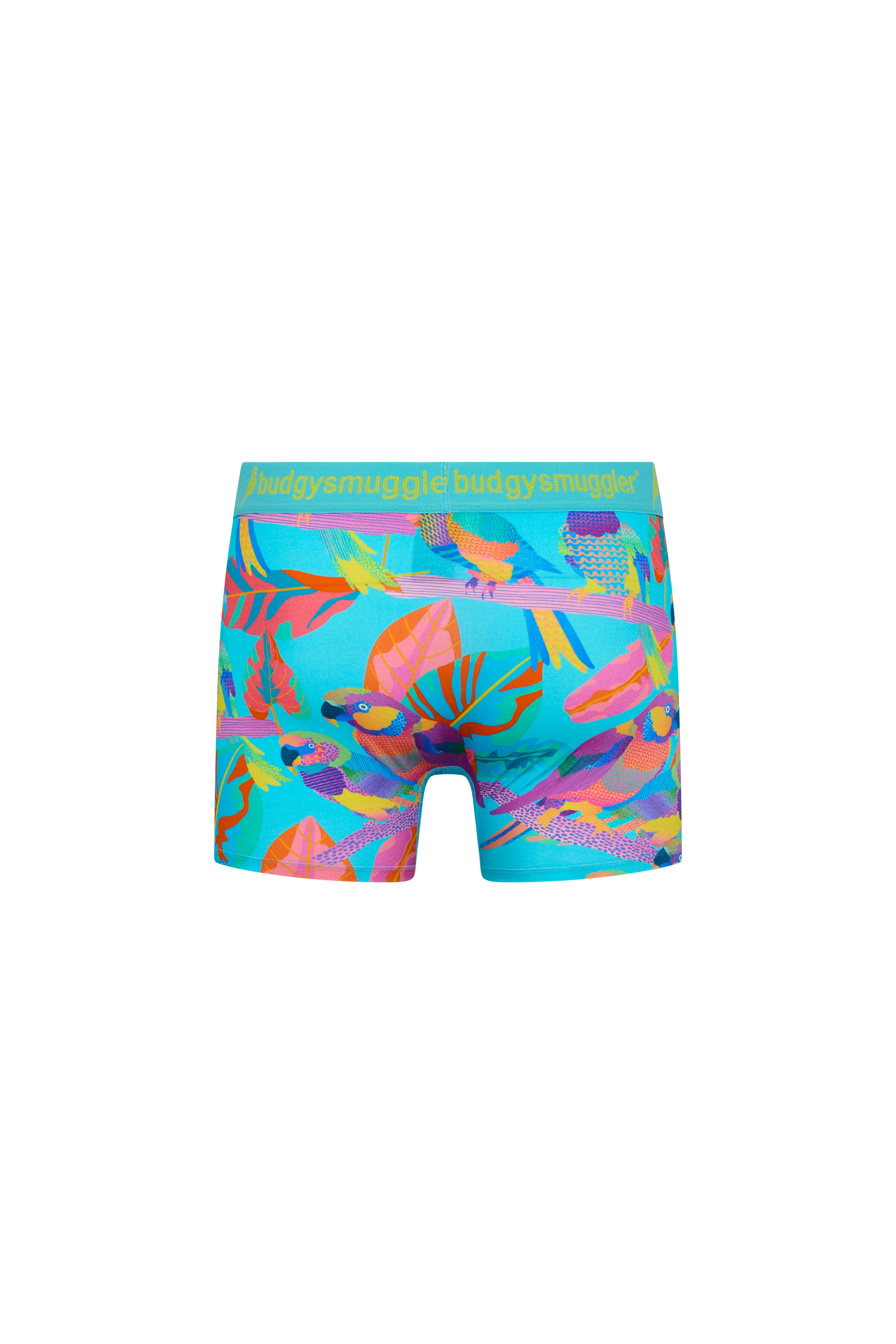 Boxer pour Hommes en Electro Perroquets - Image 4