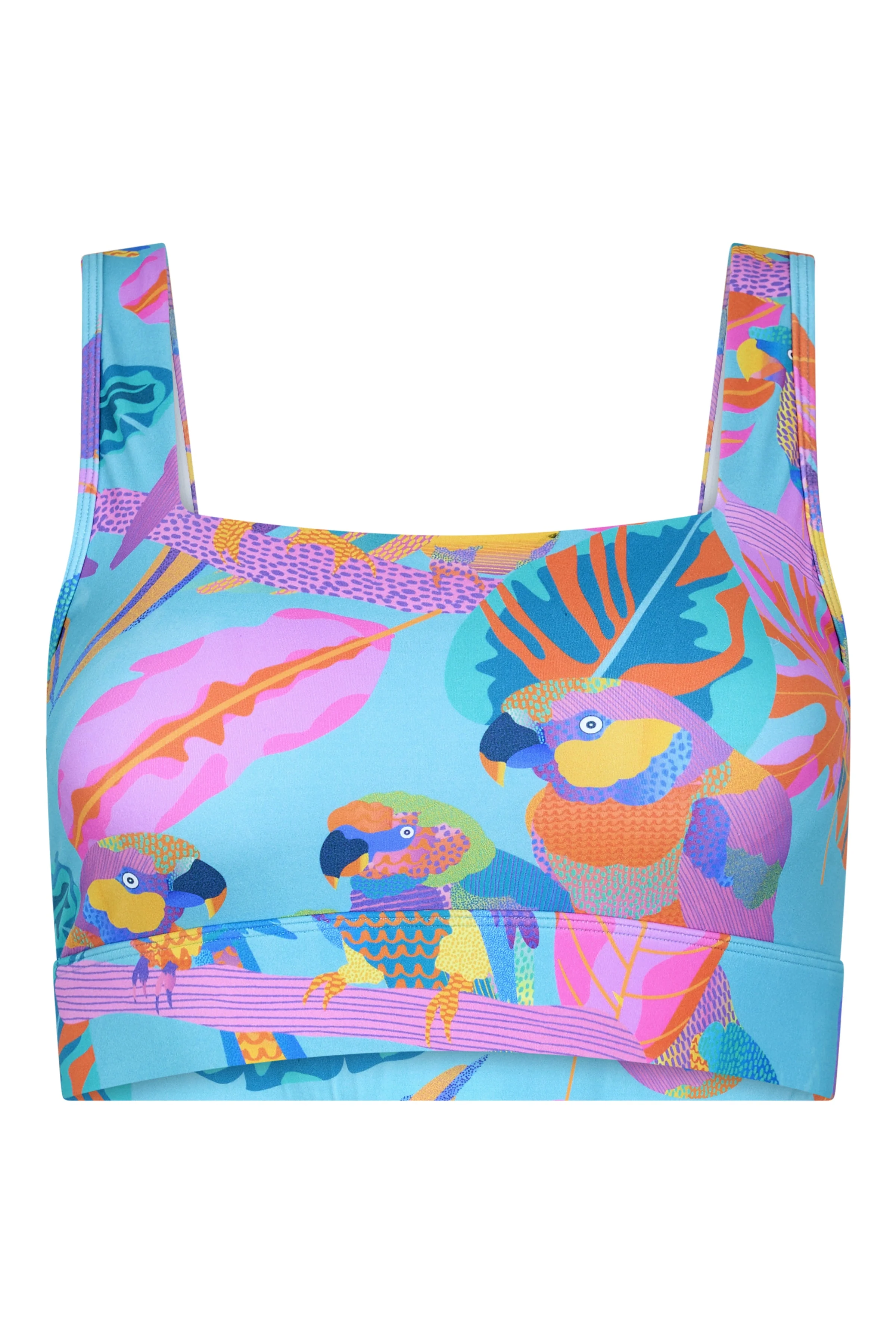 Brassière de Sport 2.0 en Electro Perroquets - Image 5
