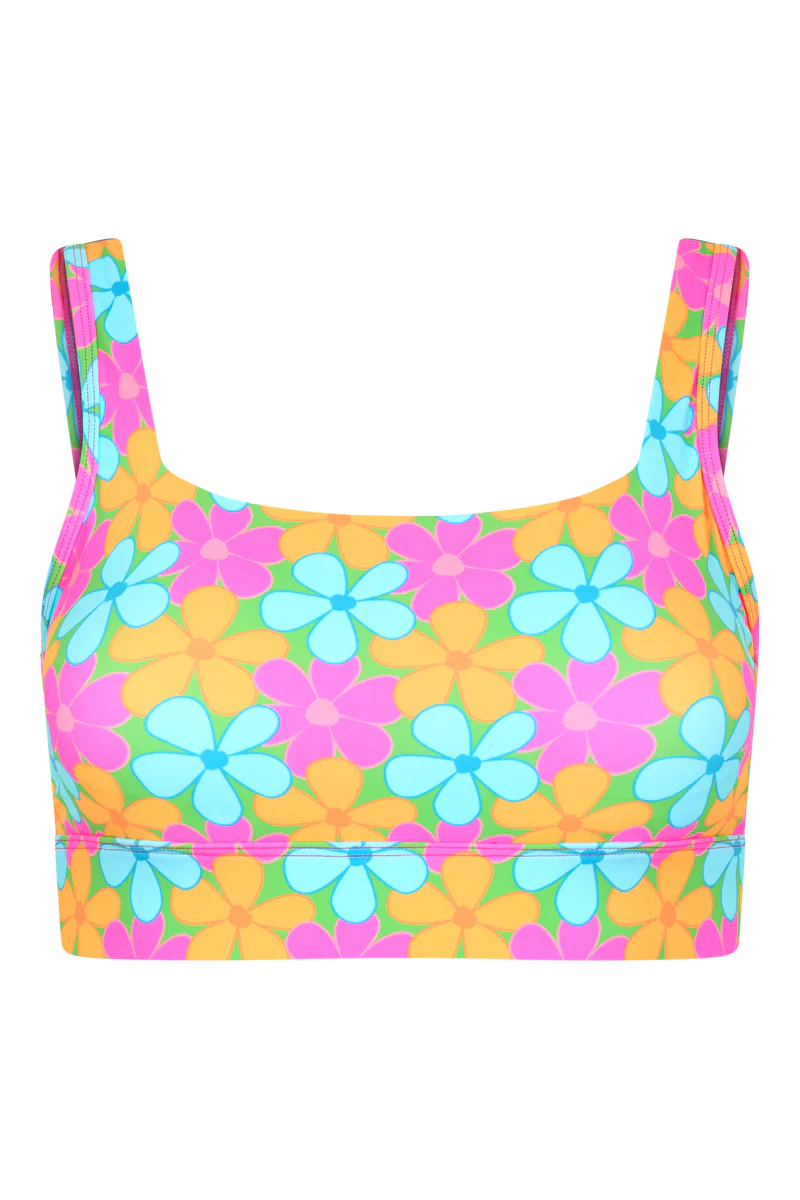 Brassière de Sport 2.0 en Fleurs d'été - Image 4