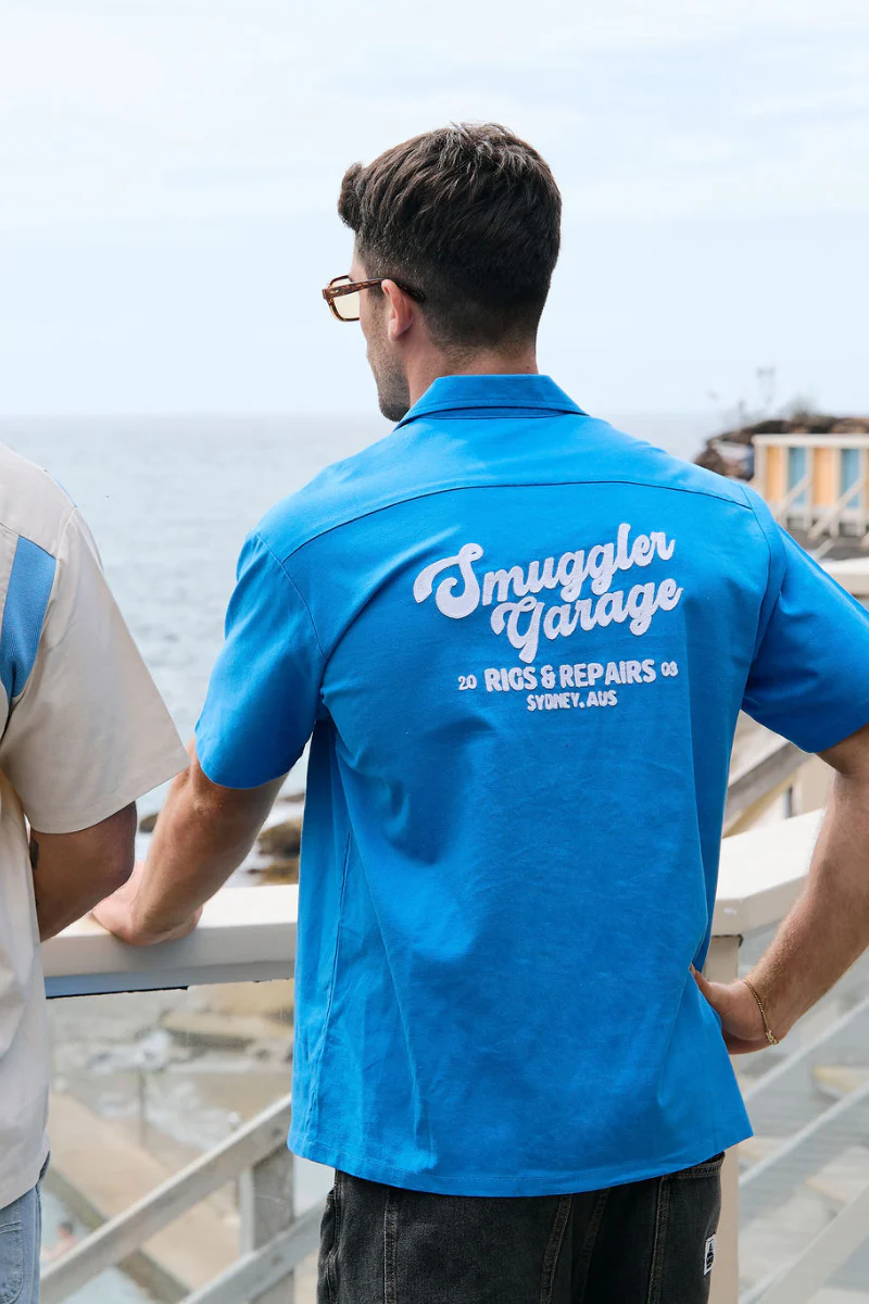 Chemise mécano Bleue - Image 7