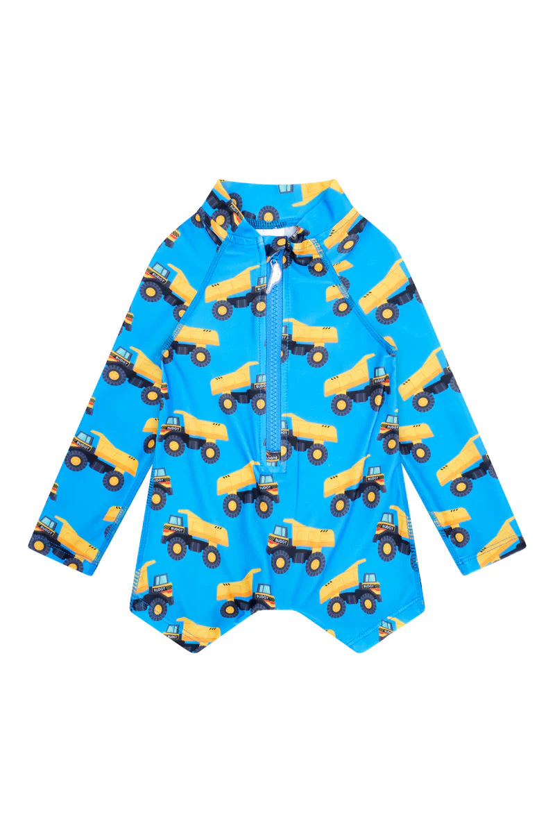 Coffret enfant maillot Body Short enfant et Bob de bain en Petits Dumpers UPF 50+ - Image 6