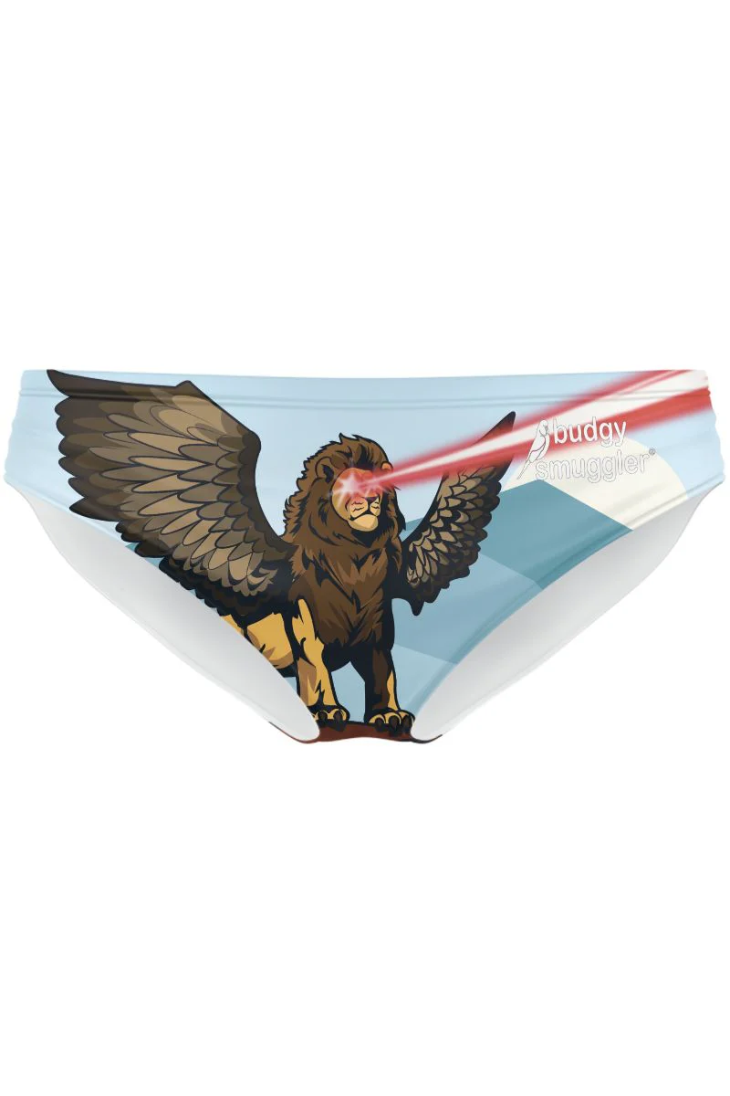 Griffon sur un rocher en train de tirer des rayons laser - Image 6