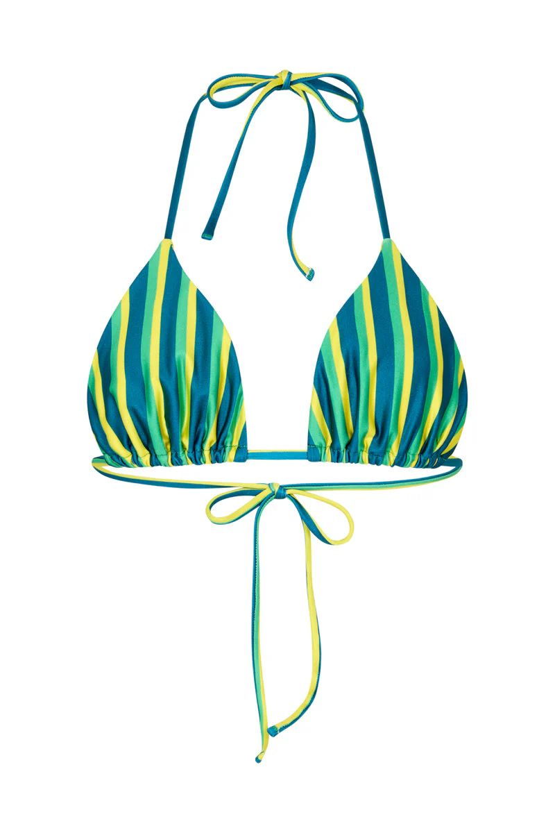Haut Triangle Tallow en Riviera Vert et Or - Image 5