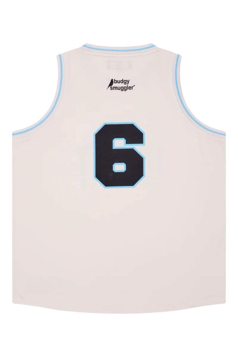 Maillot de Basket Crème - Image 4