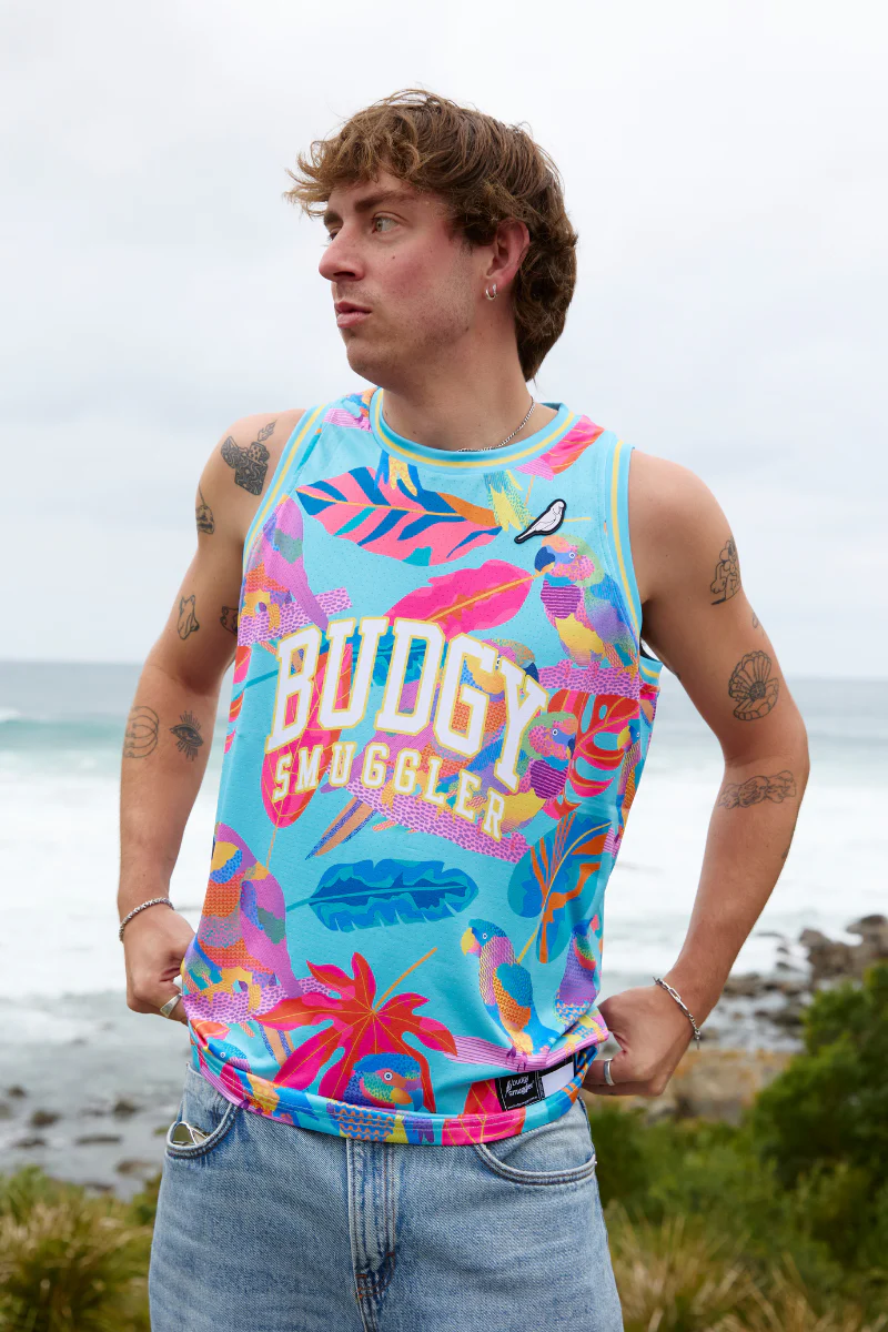 Maillot de Basket en Electro Perroquets - Image 3