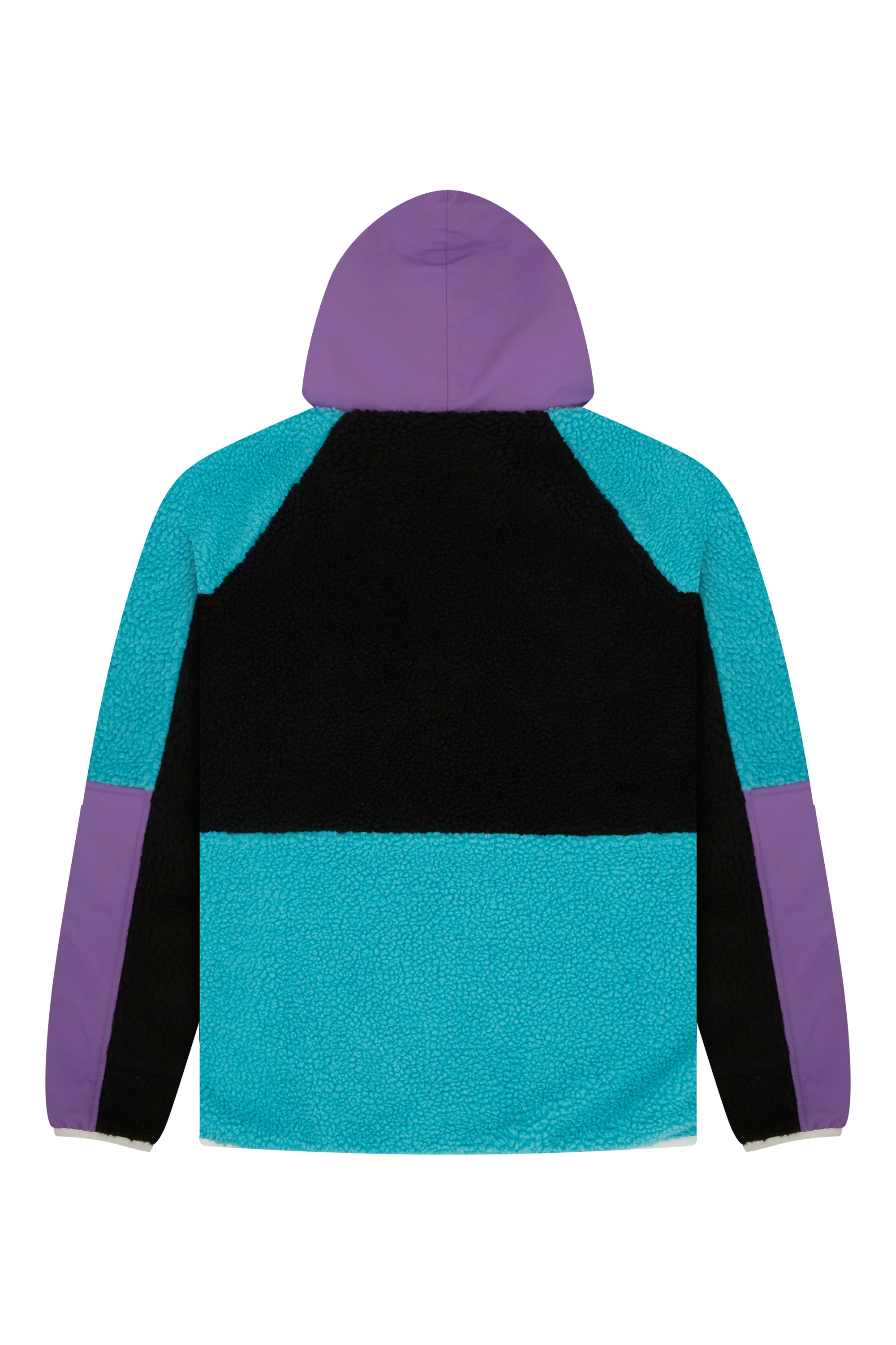 Polaire Noir, Violet & Turquoise - Image 3