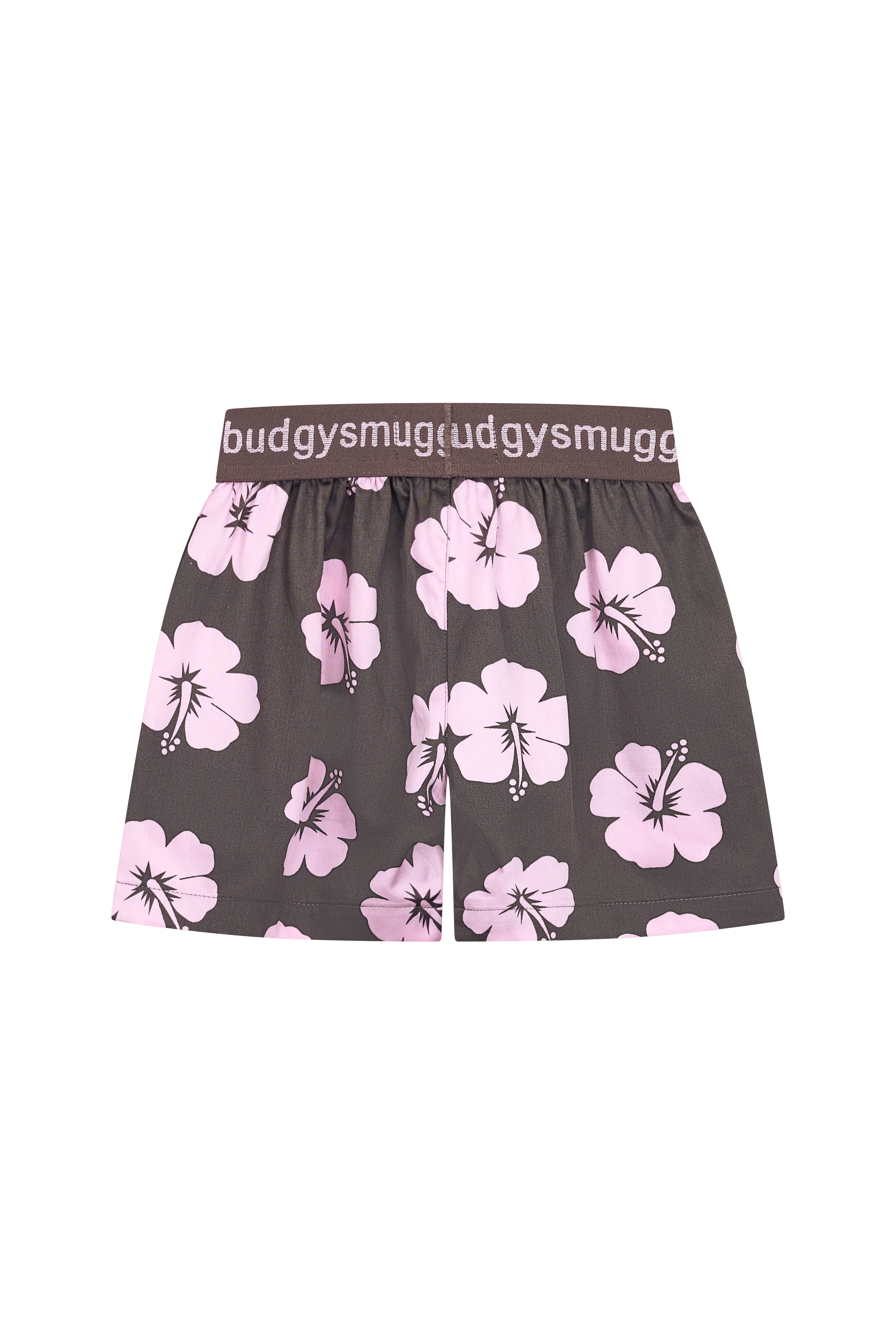 Pyjama Enfants en Hibiscus Rose et Marron - Image 4