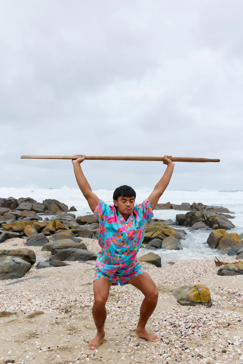 Pyjama Hommes en Electro Perroquets - Image 10