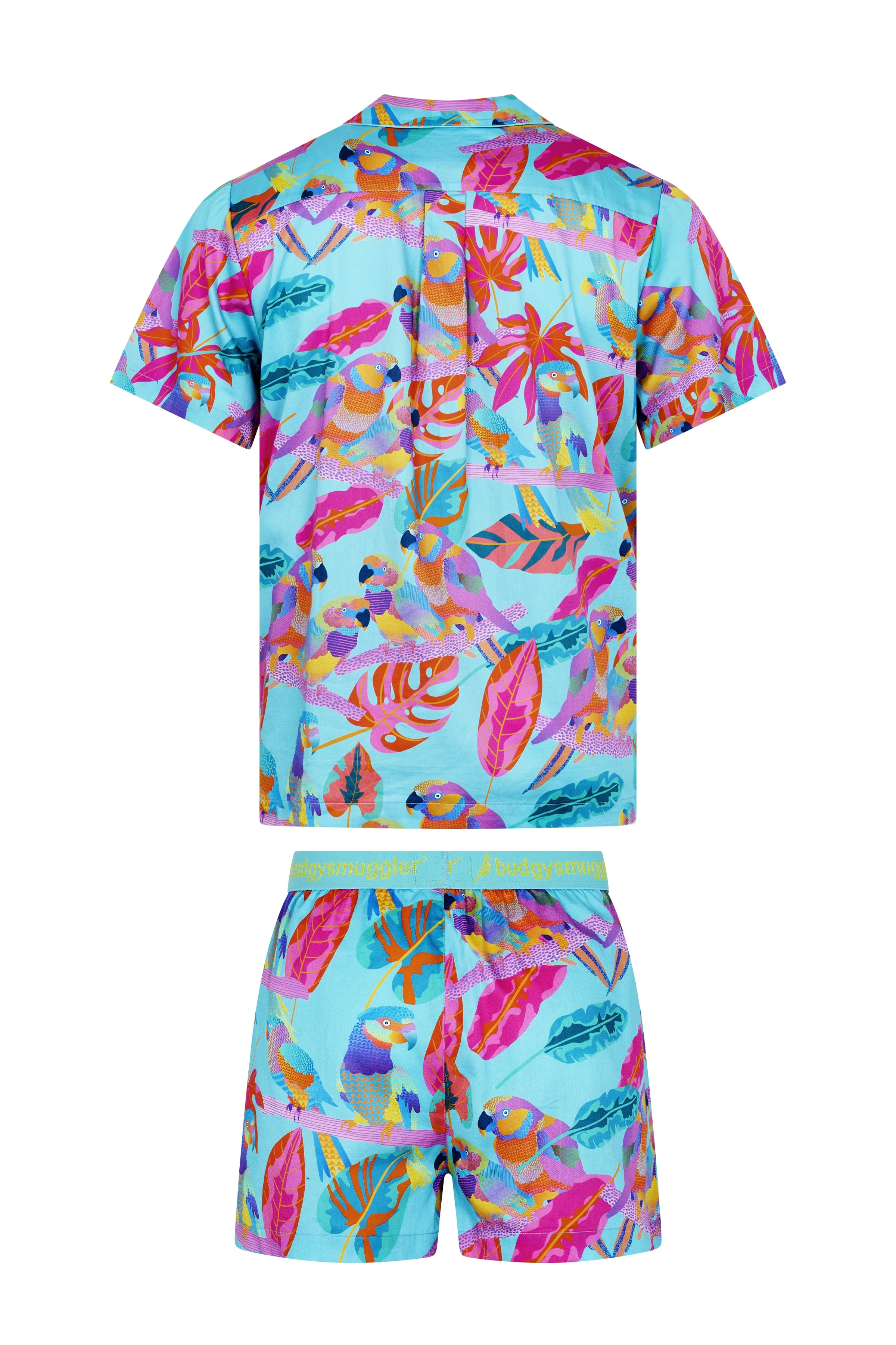 Pyjama Hommes en Electro Perroquets - Image 4