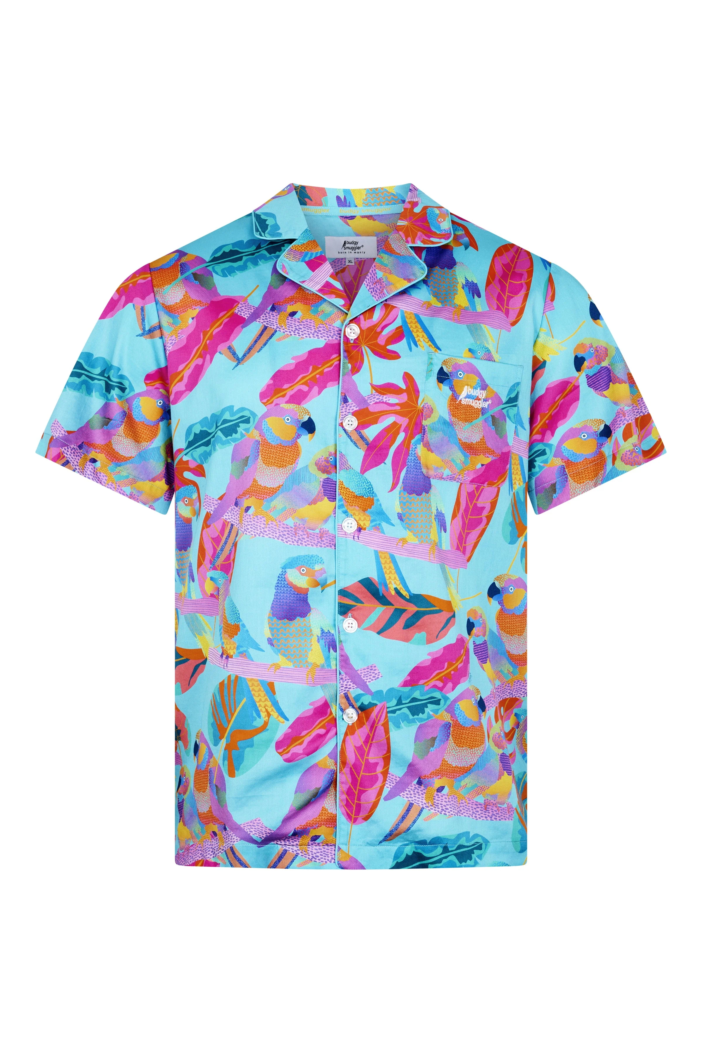 Pyjama Hommes en Electro Perroquets - Image 6
