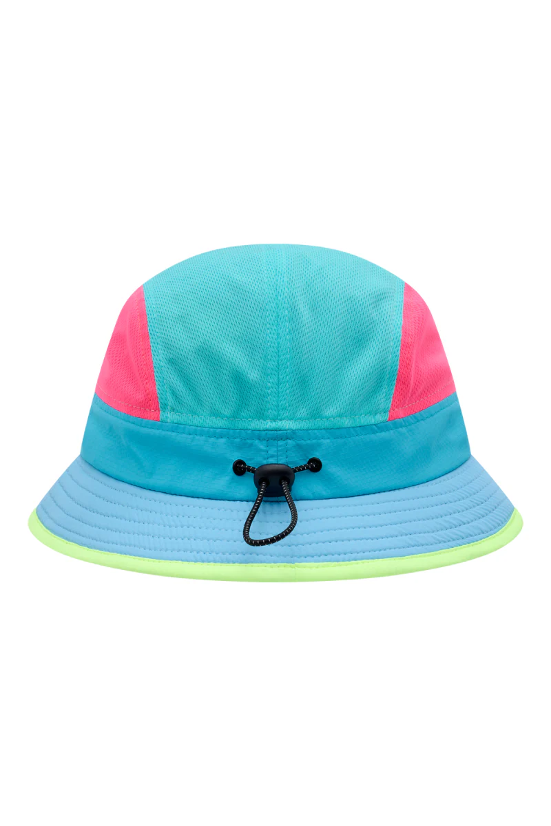 Running Bucket en Rose Jaune et Bleu - Image 2
