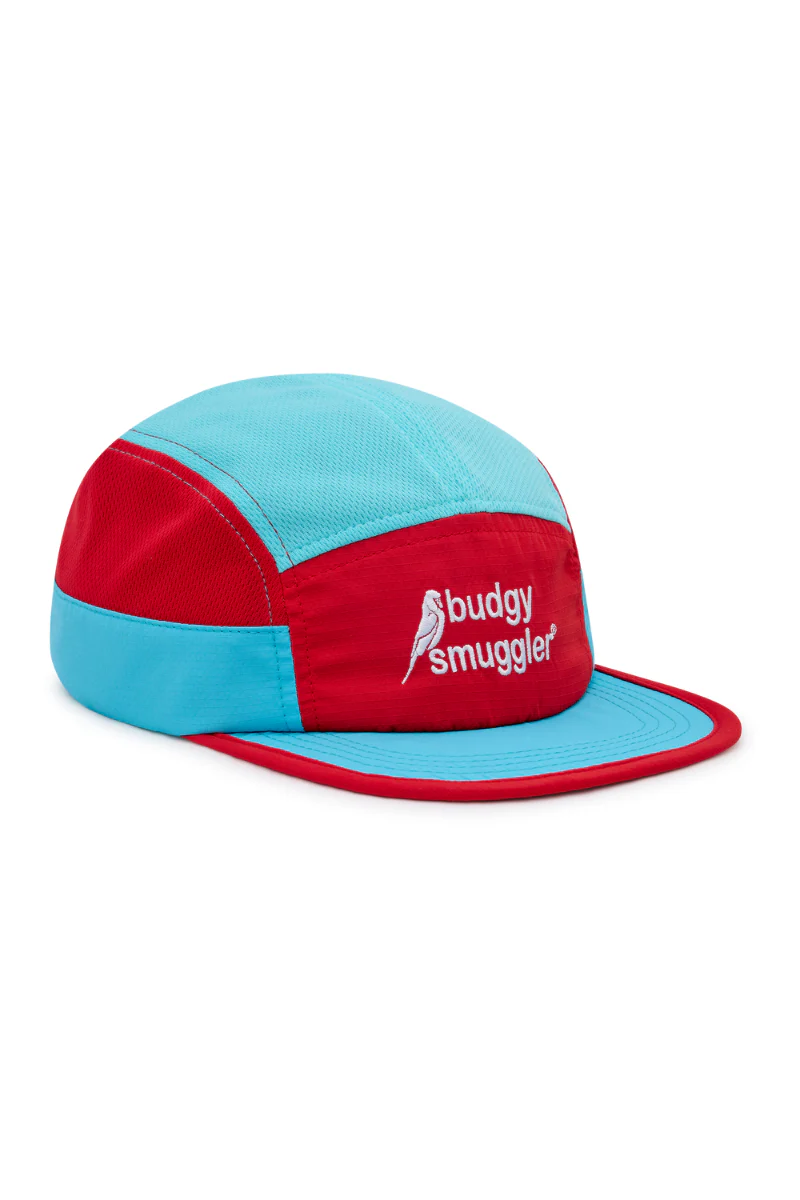 Running Cap en Rouge et Bleu - Image 2