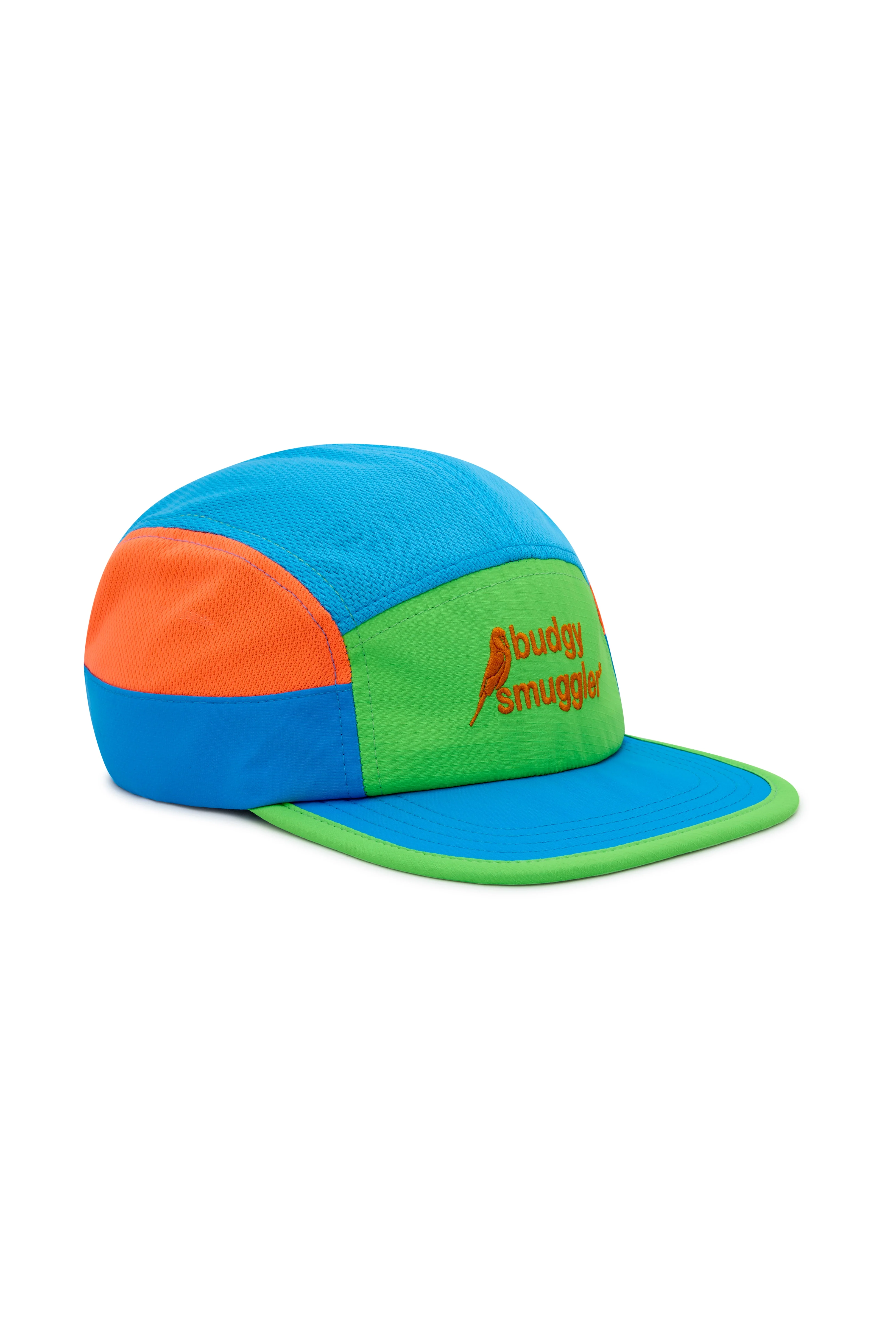 Running Cap en Vert Orange et Bleu - Image 3