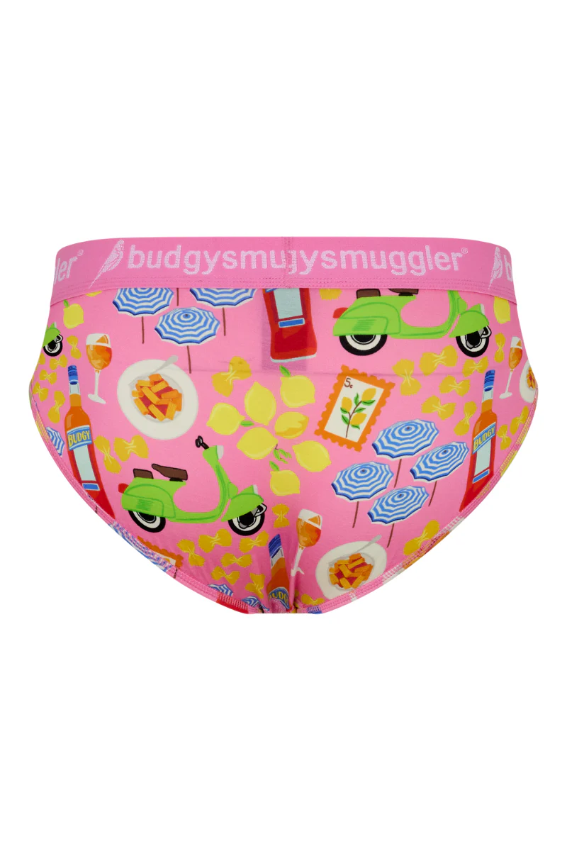 Slip pour Hommes en Amalfi Rose - Image 2