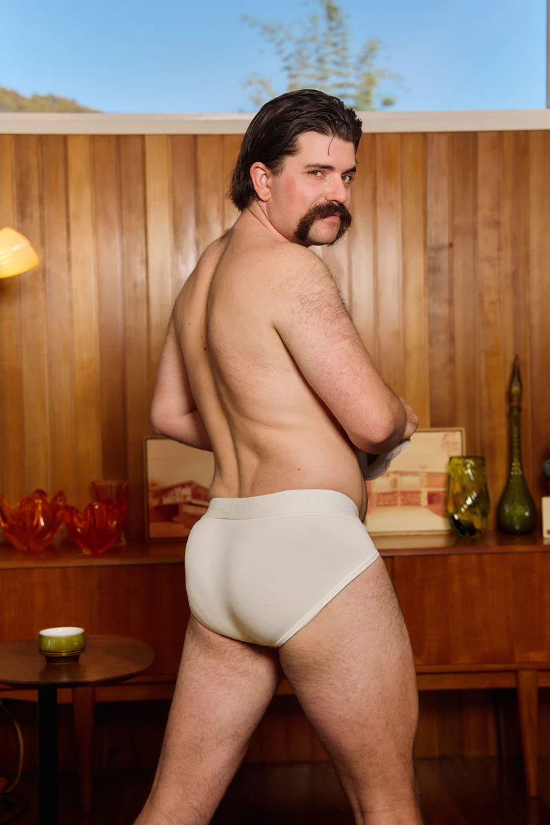 Slip pour Hommes en Blanc - Image 2