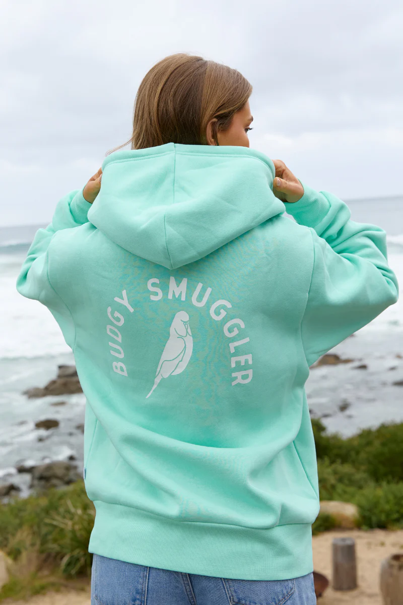 Sweat à Capuche Menthe Budgy Logo - Image 5