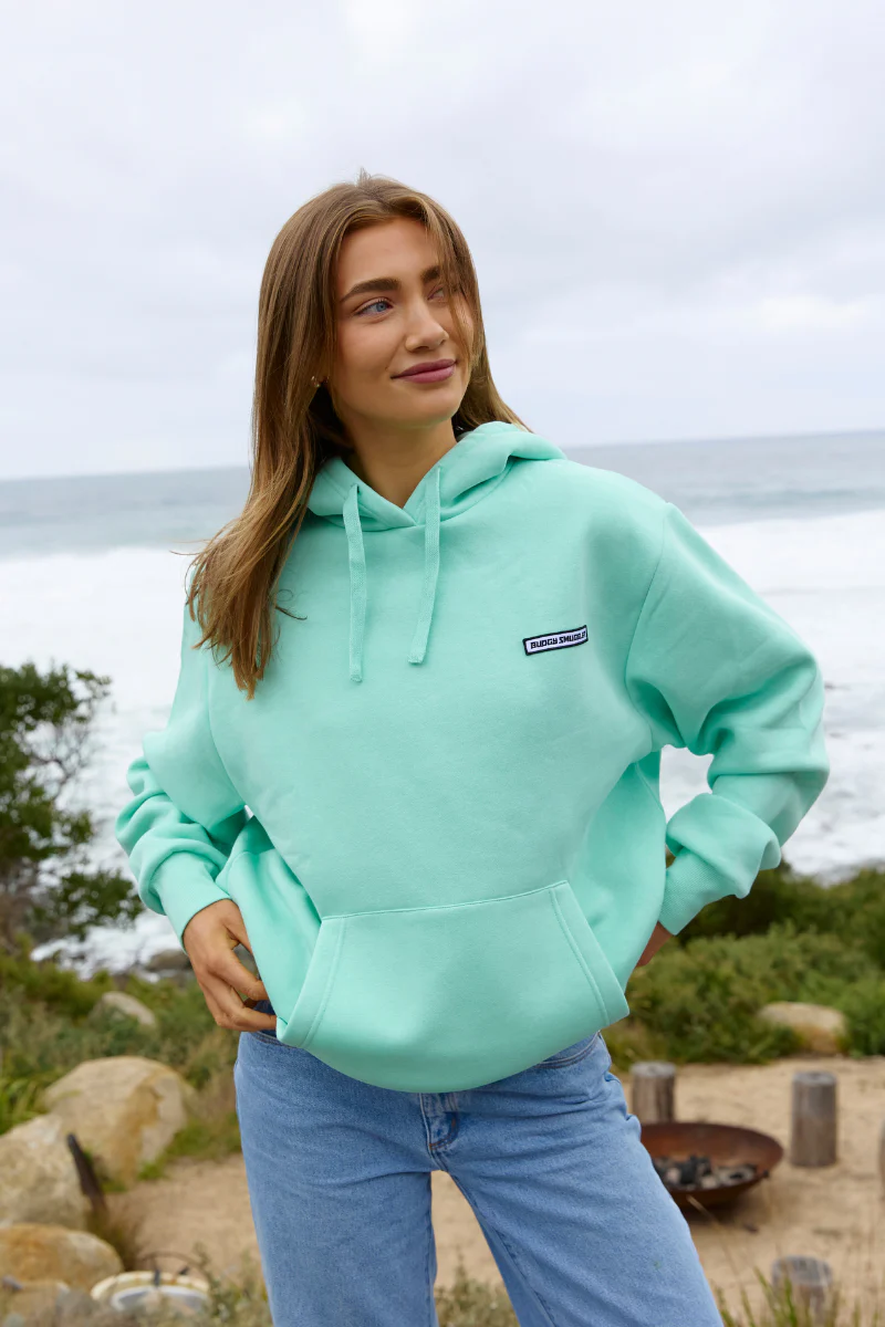 Sweat à Capuche Menthe Budgy Logo - Image 6