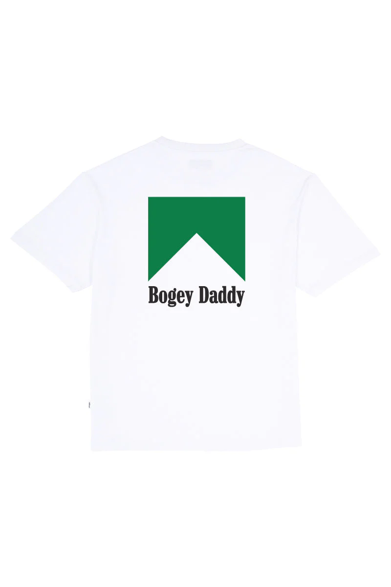 Teeshirt Blanc Bogey Daddy - Image 3