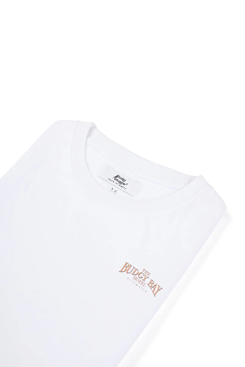 Teeshirt Blanc Hôtel Budgy - Image 3