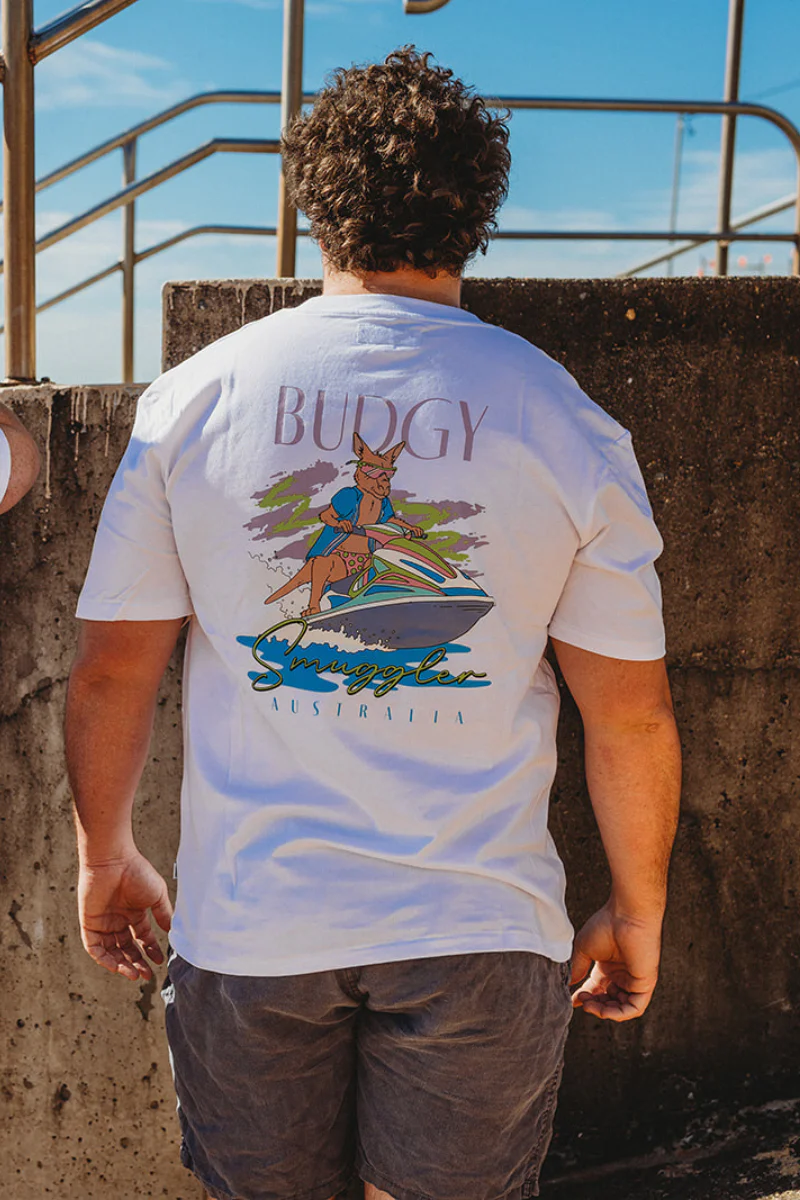 Teeshirt Blanc Kangourou Jetski - Image 8