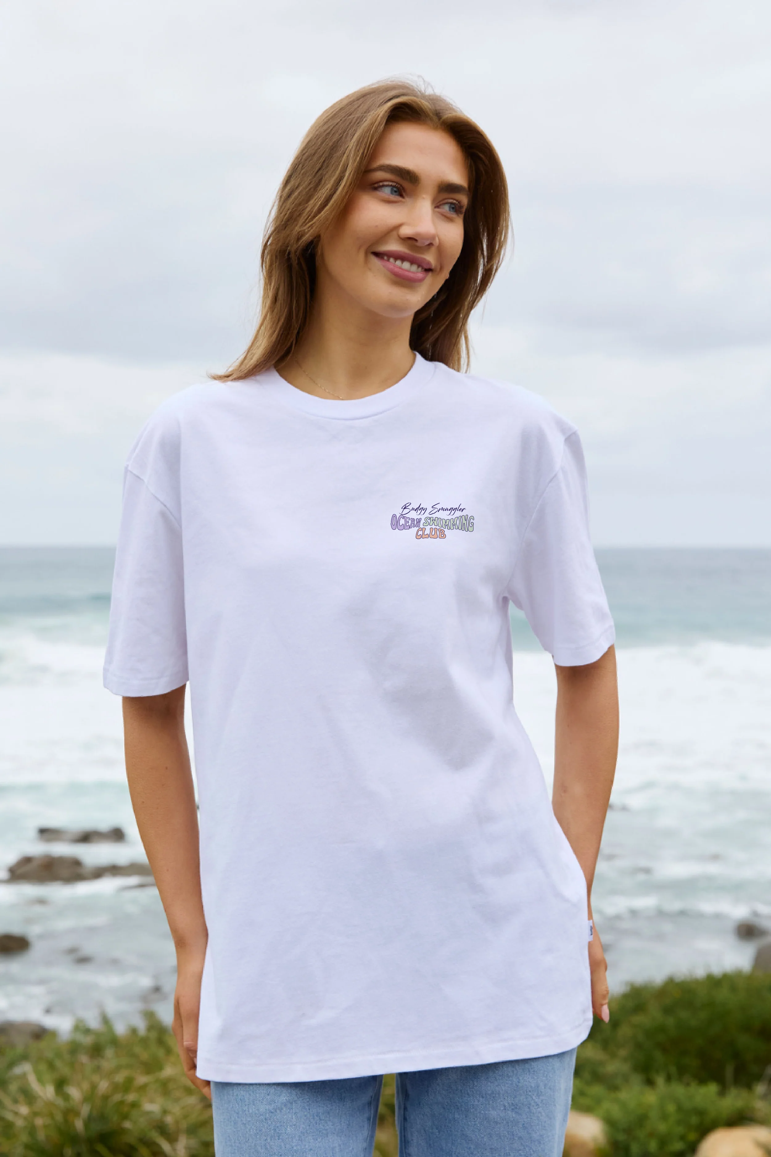 Teeshirt Blanc Koala Swim - Image 4