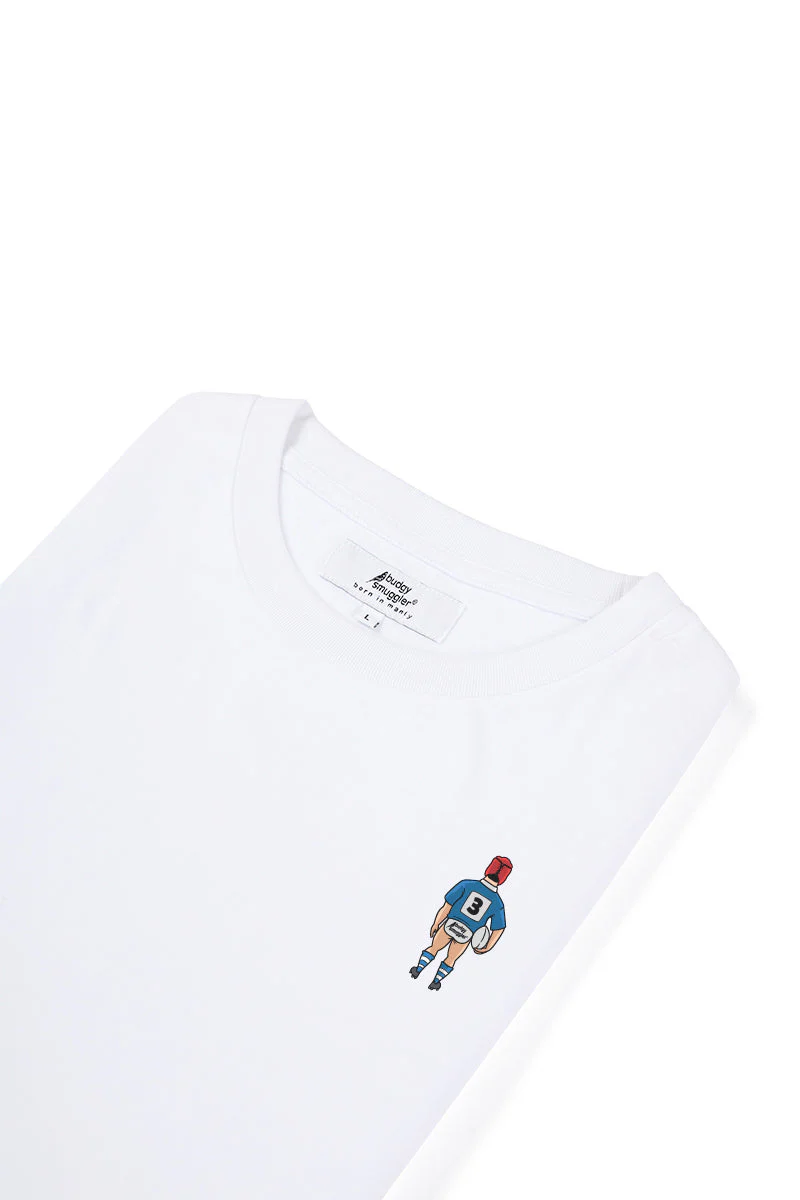 Teeshirt Blanc Rugby Paradis - Image 4