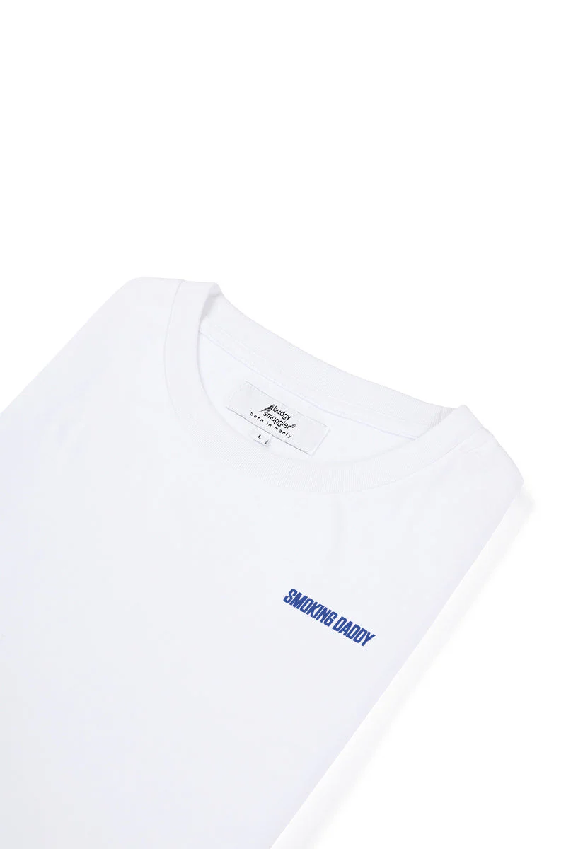 Teeshirt Blanc Smoking Daddy - Image 4