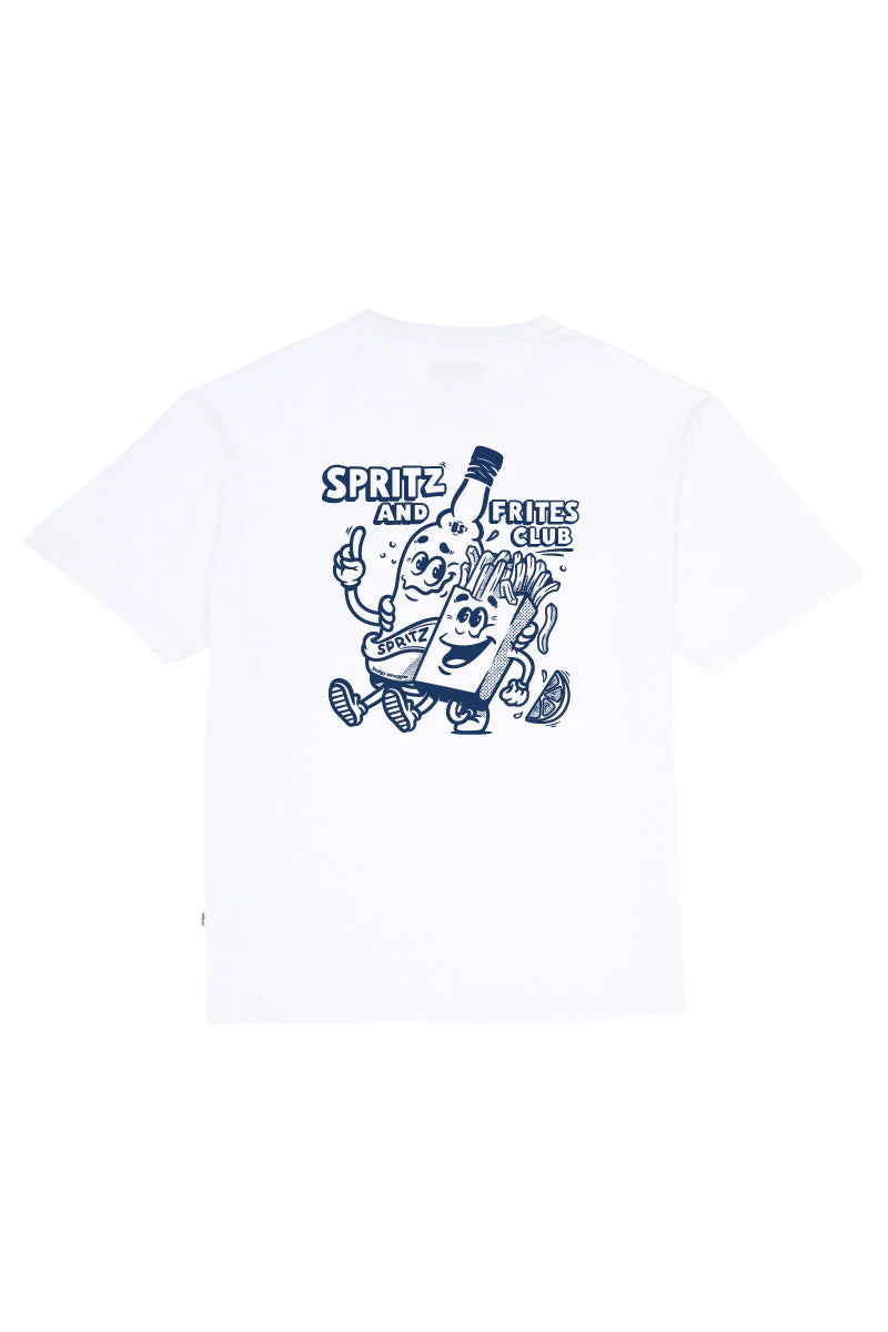 Teeshirt Blanc Spritz & Frites - Image 3