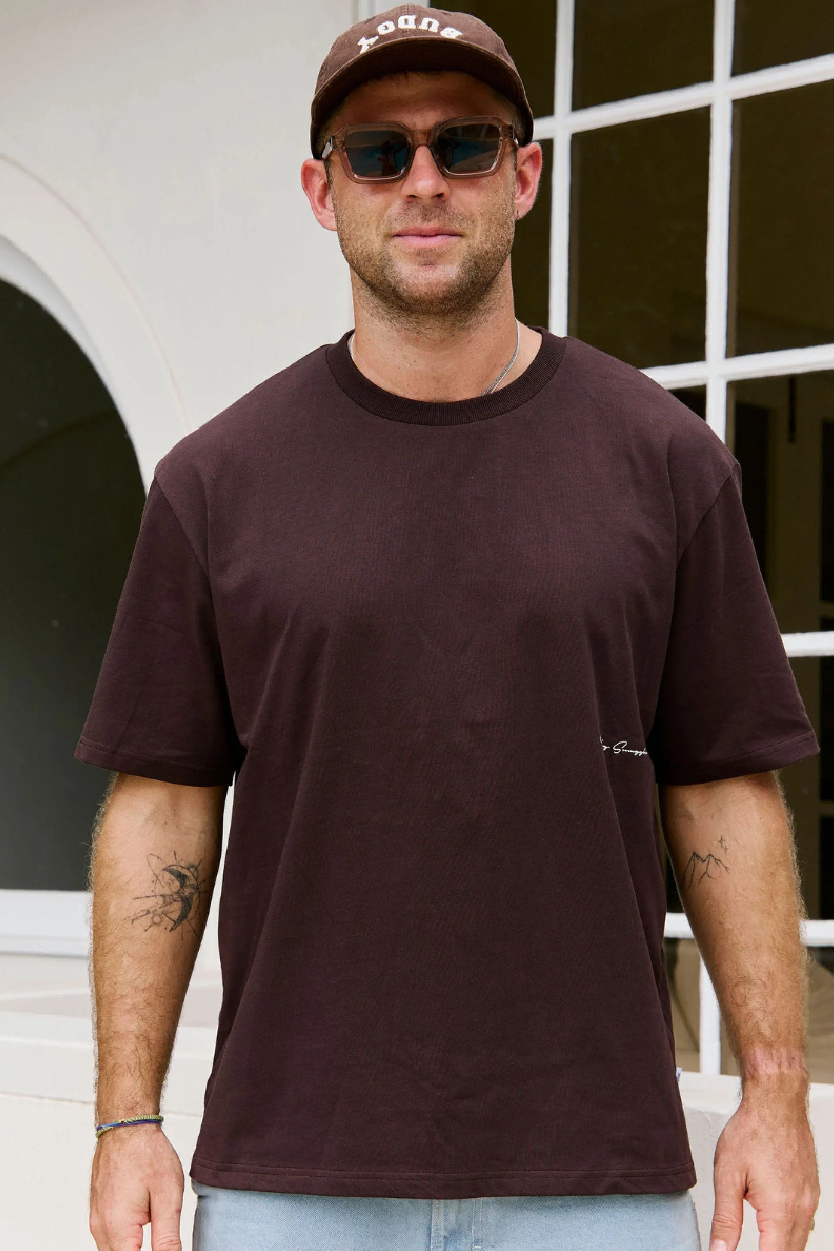 Teeshirt Heavy Marron - Image 5