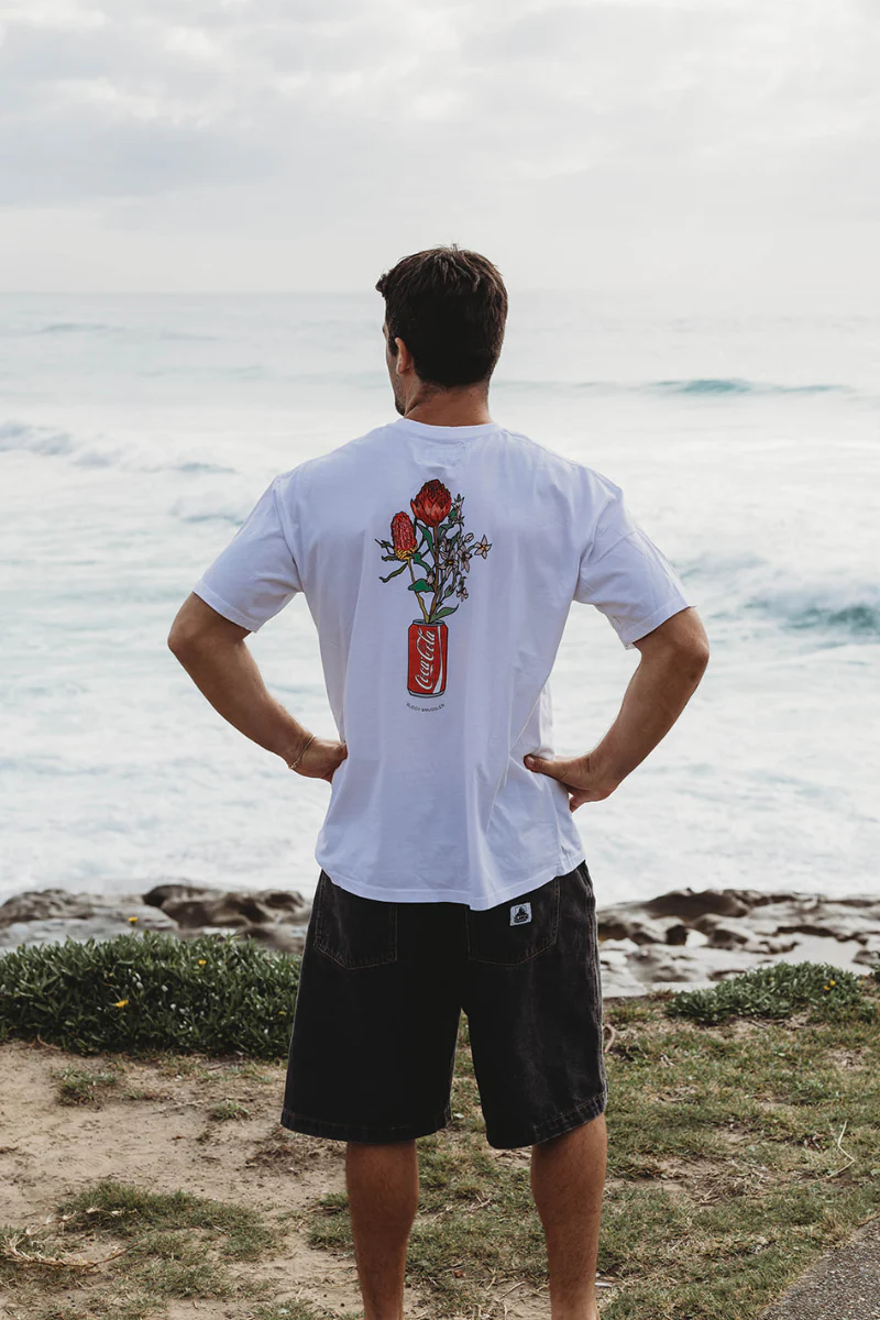 Teeshirt Léger Blanc Coke Rose - Image 3