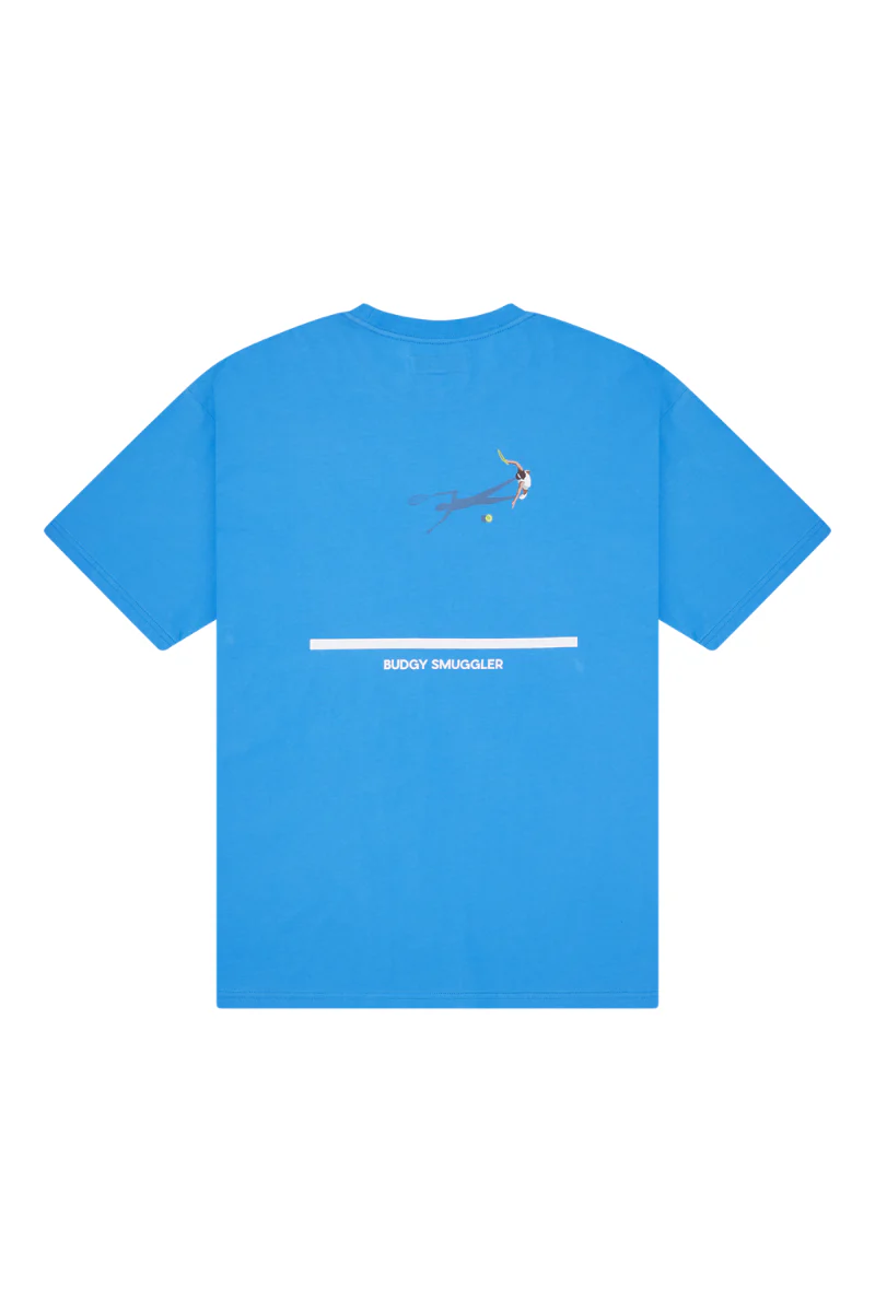 Teeshirt Léger Bleu Tennis - Image 4